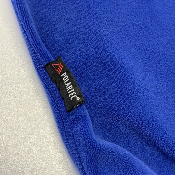 Polo Sport Ralph Lauren Fleece Sweatshirt Mens XL Blue 1/2 Zip - Picture 12 of 16